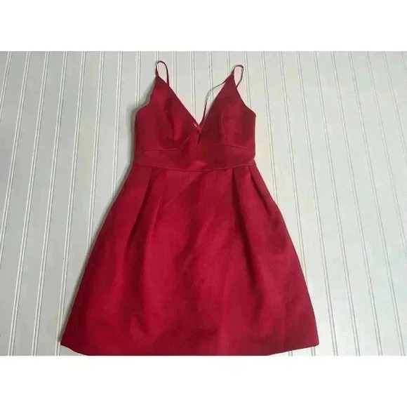 Topshop Mini Dress Pink Womens Strappy Sleeveless 2 Cocktail 1313 - Picture 2 of 5